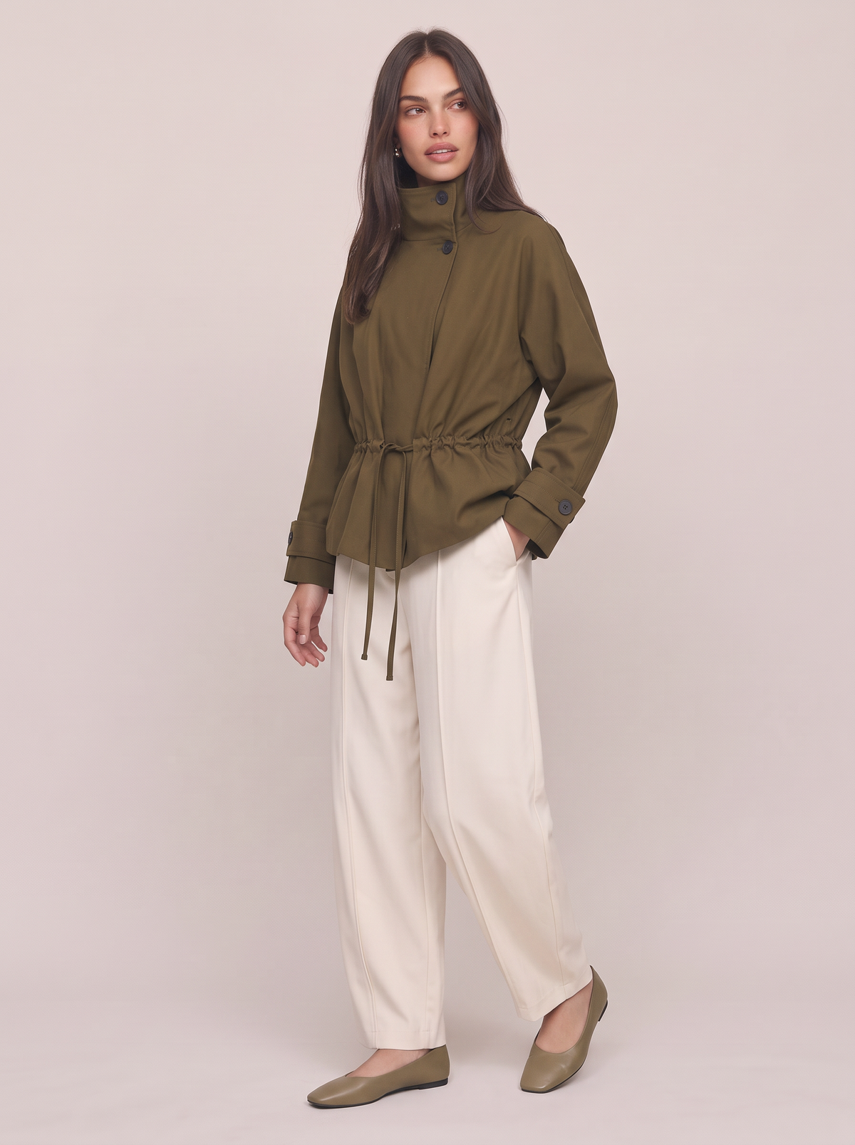 Drawstring Trench