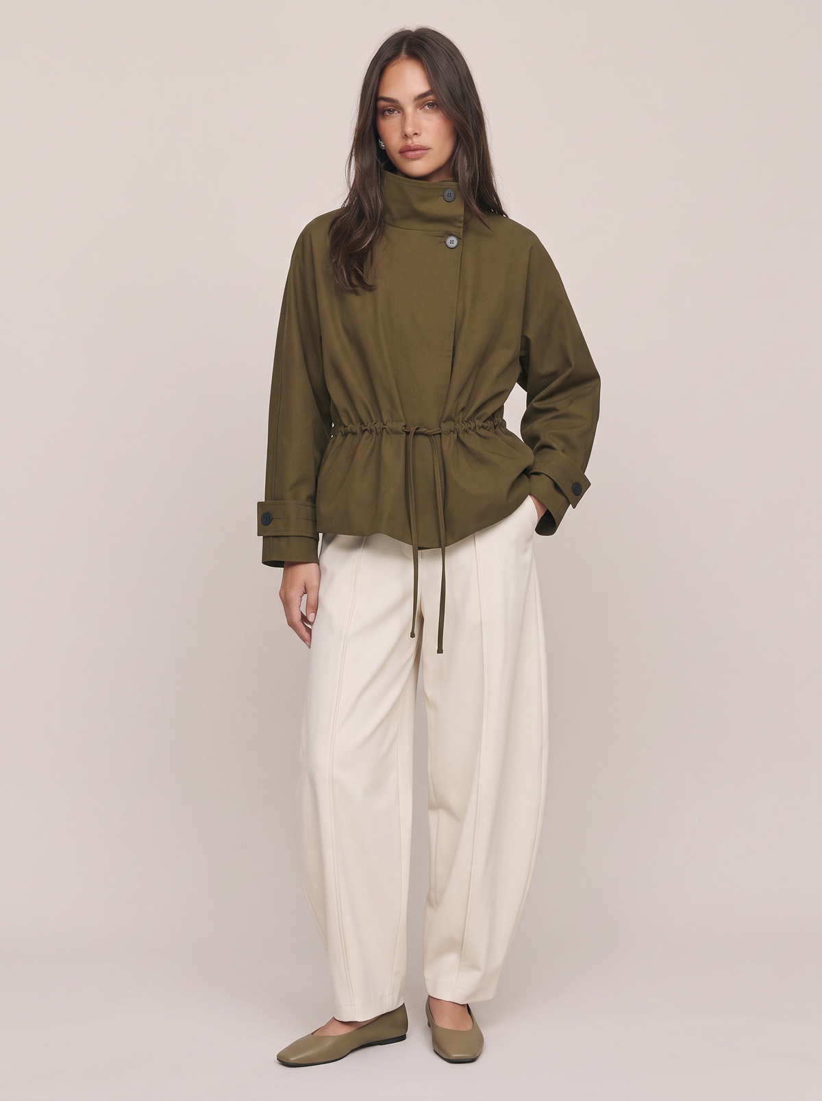 Drawstring Trench