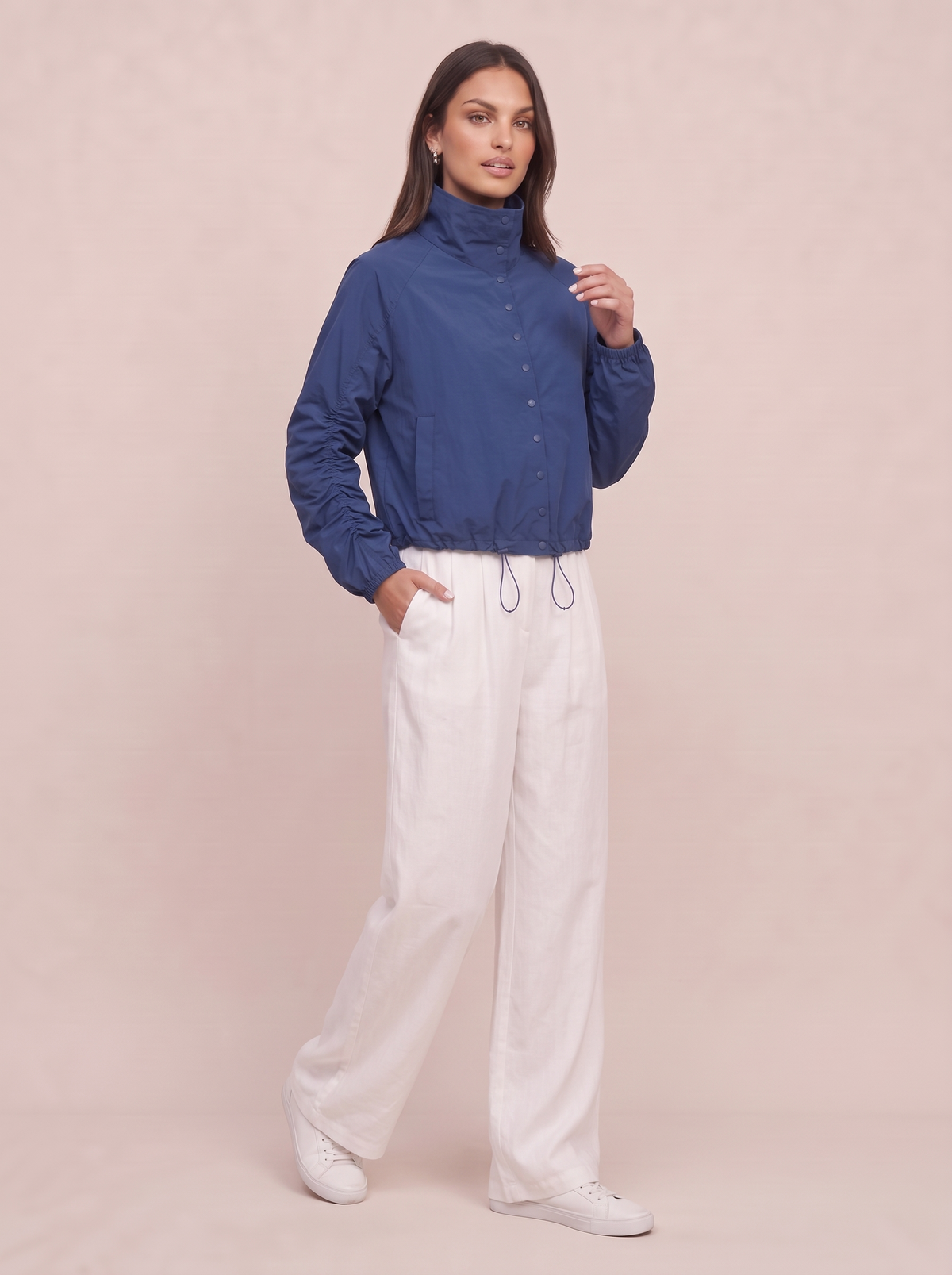 Blue Technical Jacket