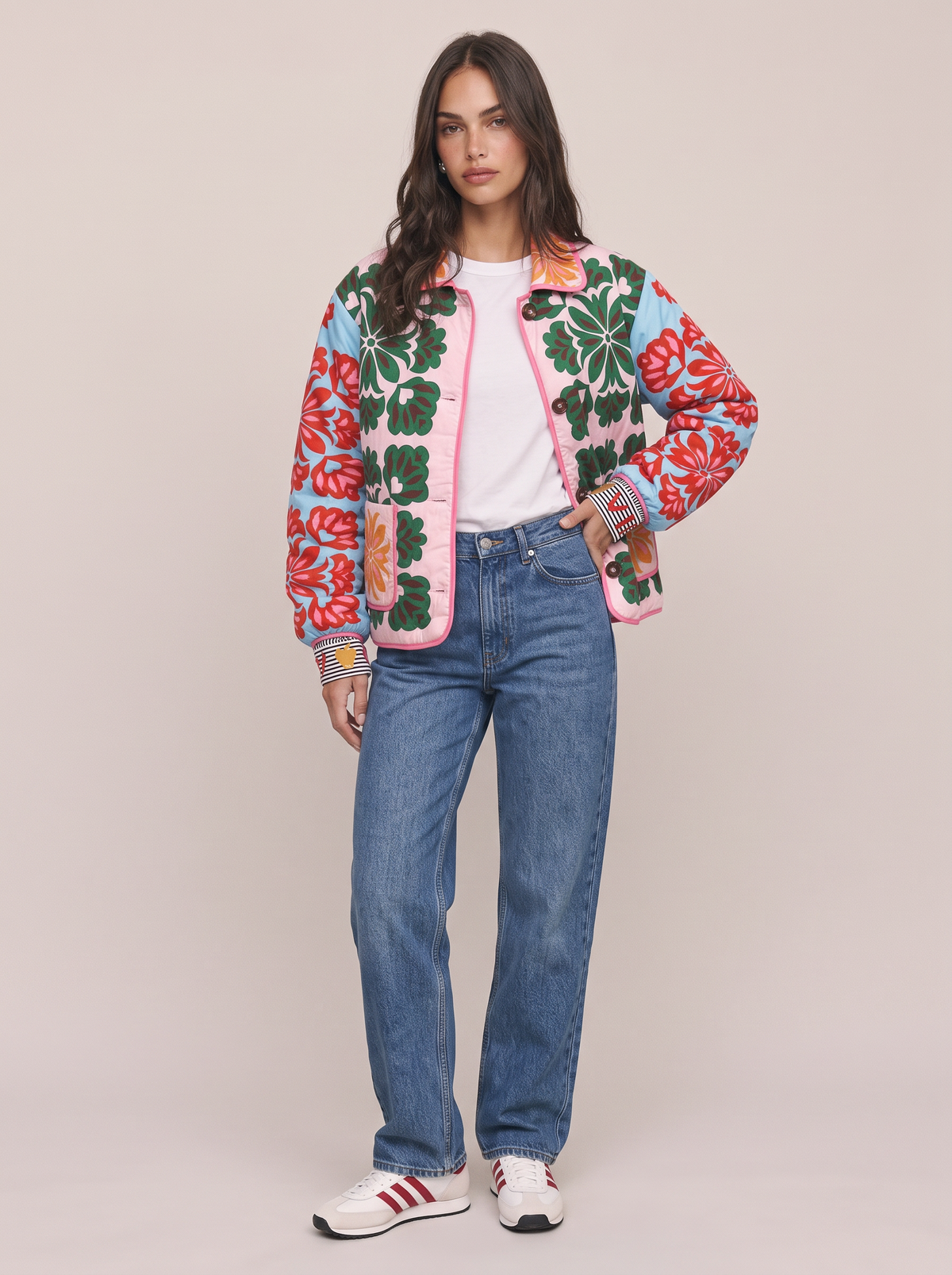 Floral Padded Jacket