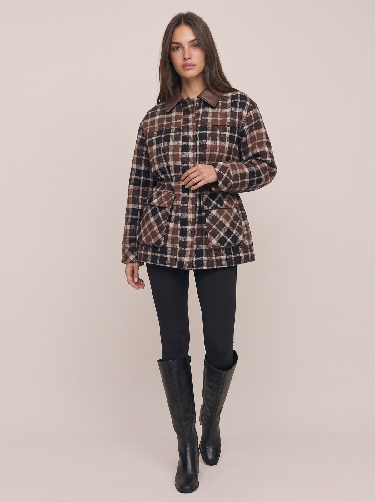 Collar Twill Jacket