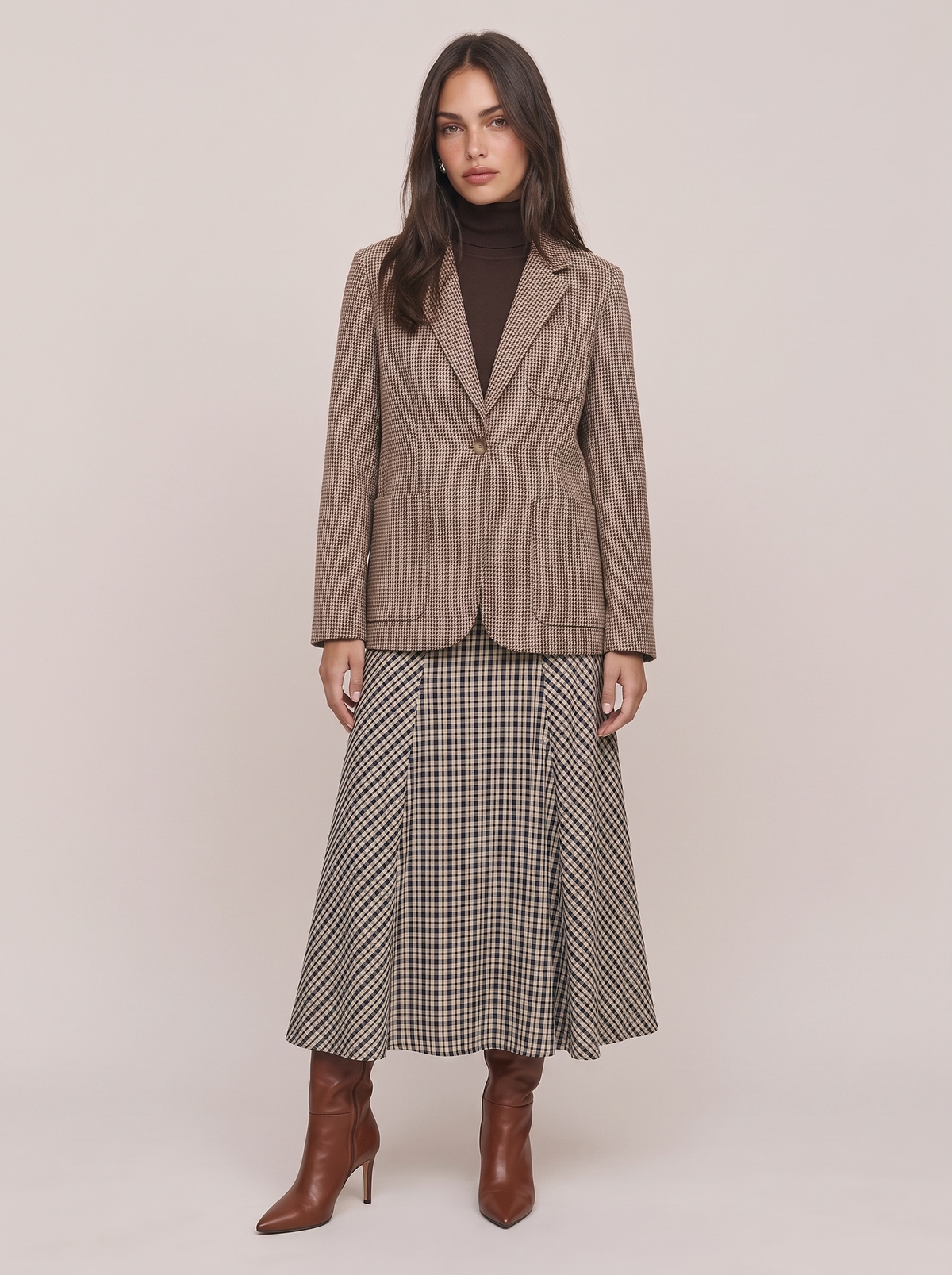 Houndstooth Blazer