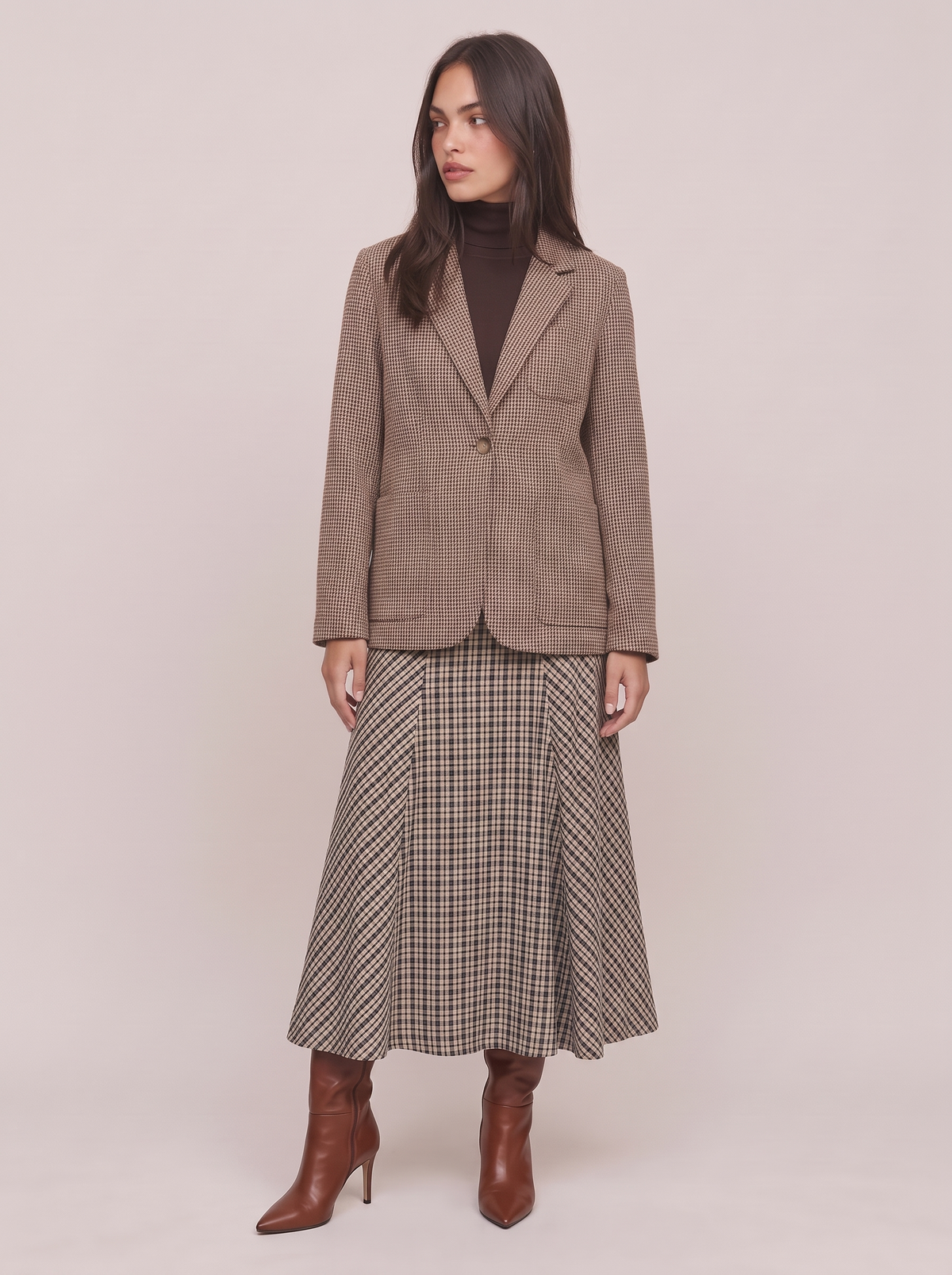 Houndstooth Blazer