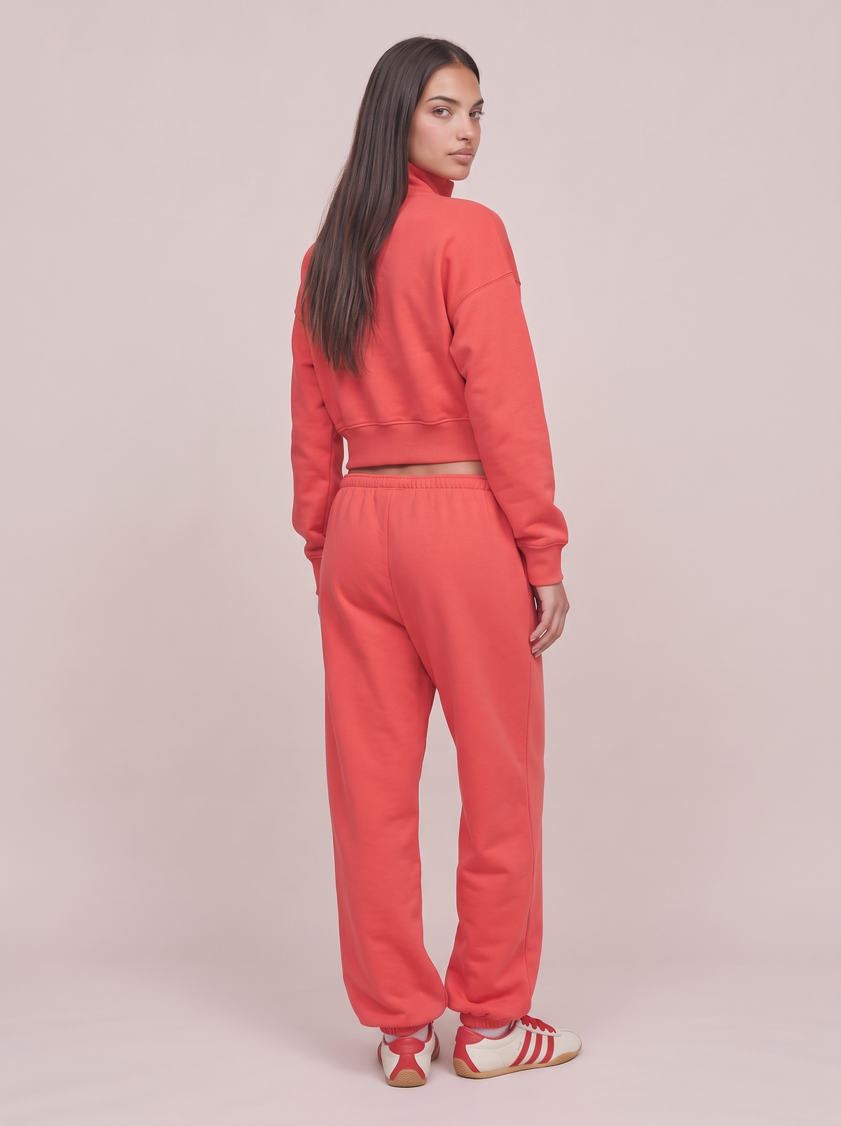 Red Zip Up