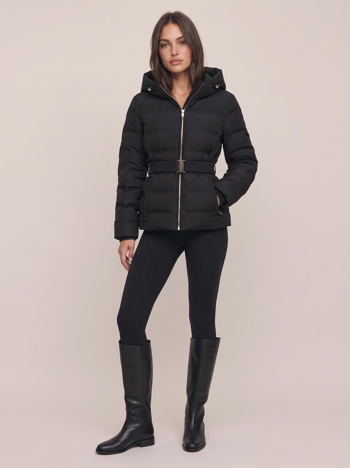 Hooded Puffer Coat