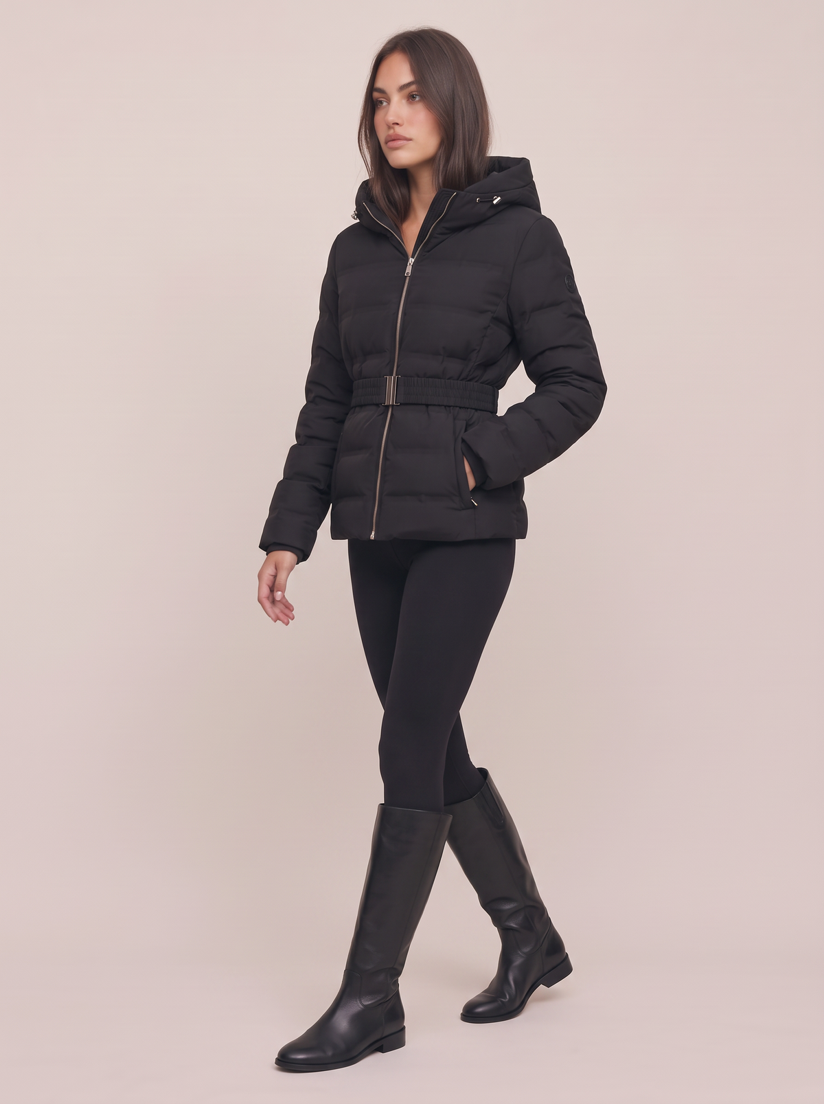 Hooded Puffer Coat