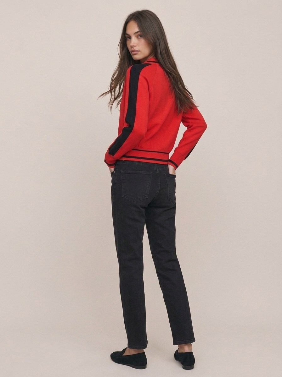 Collar Knit Polo