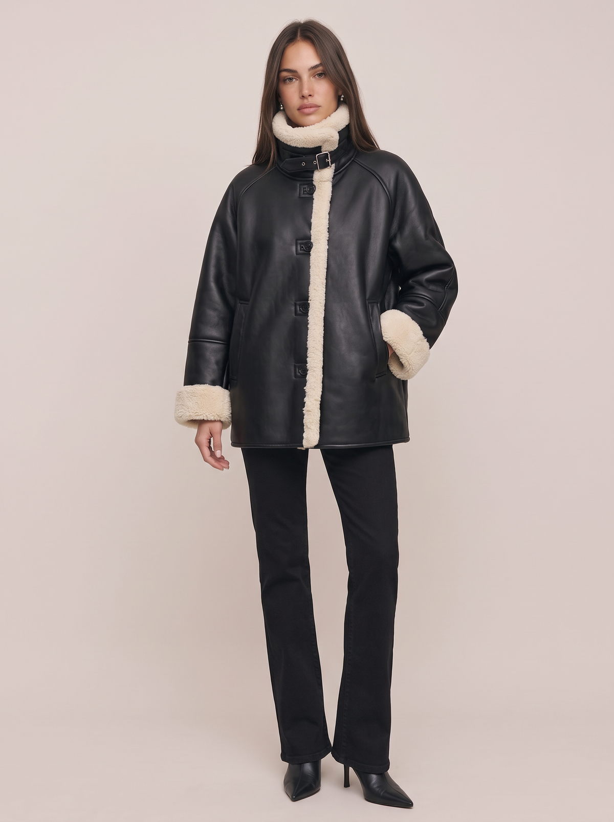 Faux Shearling Jacket